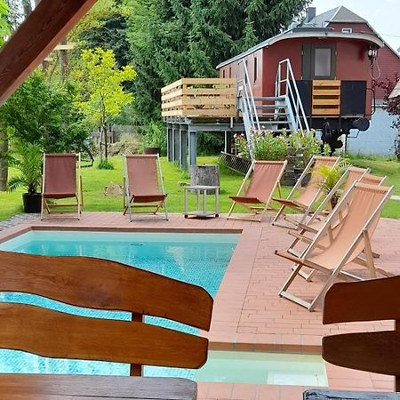 Eisenbahnromantik Im Urlaub Heinsdorfergrund Εξωτερικό φωτογραφία