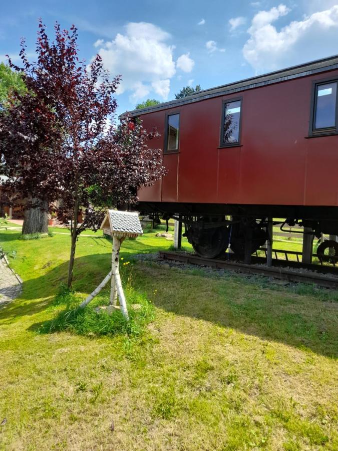 Eisenbahnromantik Im Urlaub Heinsdorfergrund Εξωτερικό φωτογραφία